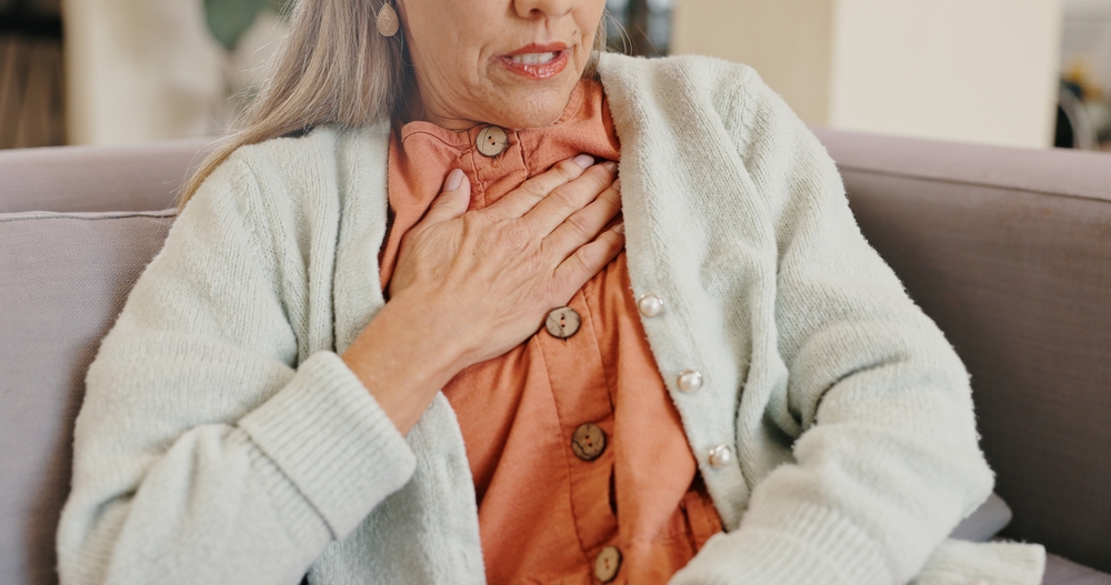 Heart,Attack,,Chest,And,Hands,Of,Person,,Elderly,And,Stress