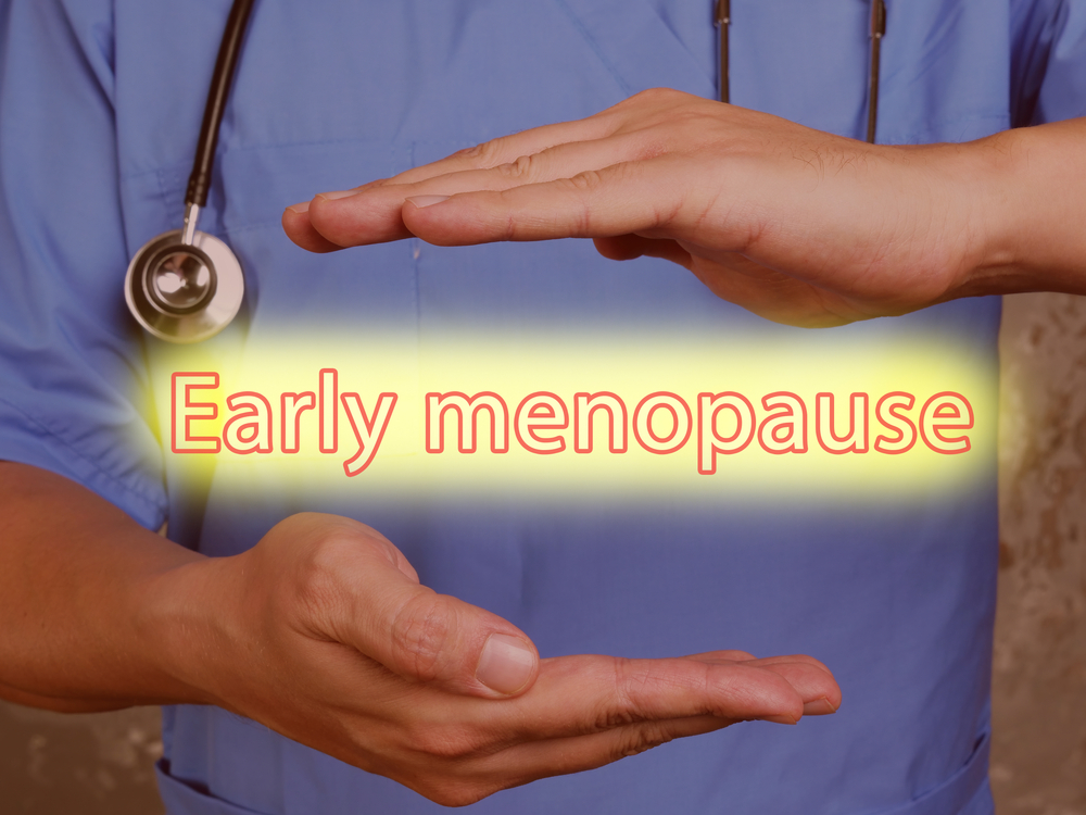 Health,Care,Concept,Meaning,Early,Menopause,With,Inscription,On,The