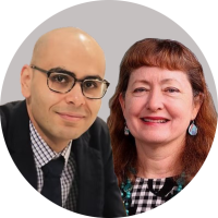 Dr Charlotte Hespe & Dr Ramy Bishay