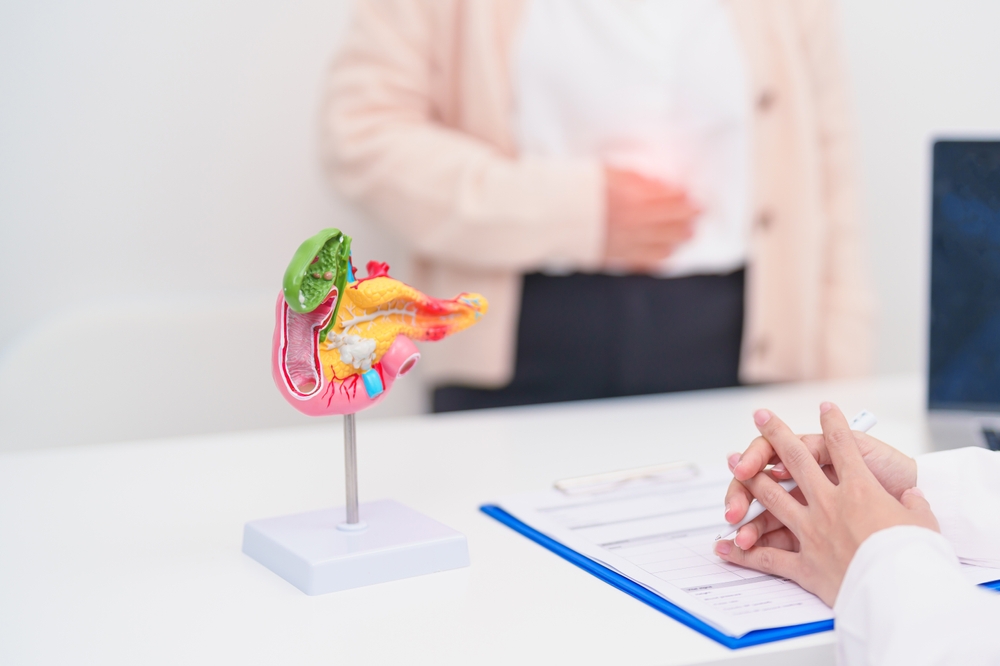 Elderly,Patient,Consultation,With,Doctor,For,Pancreas,,Gallbladder,,Bile,Duct,